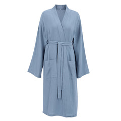 Long-sleeved Crepe Cotton