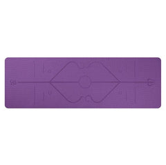 Non Slip TPE Yoga Mat Position