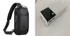 New 20000Mah Power Bank Black Rice Power Bank
