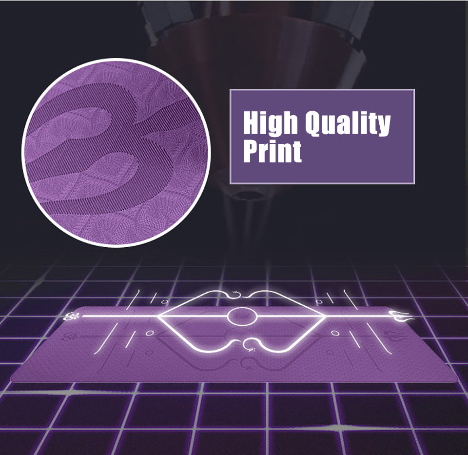 Non Slip TPE Yoga Mat Position