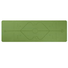 Non Slip TPE Yoga Mat Position