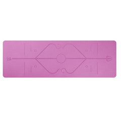 Non Slip TPE Yoga Mat Position