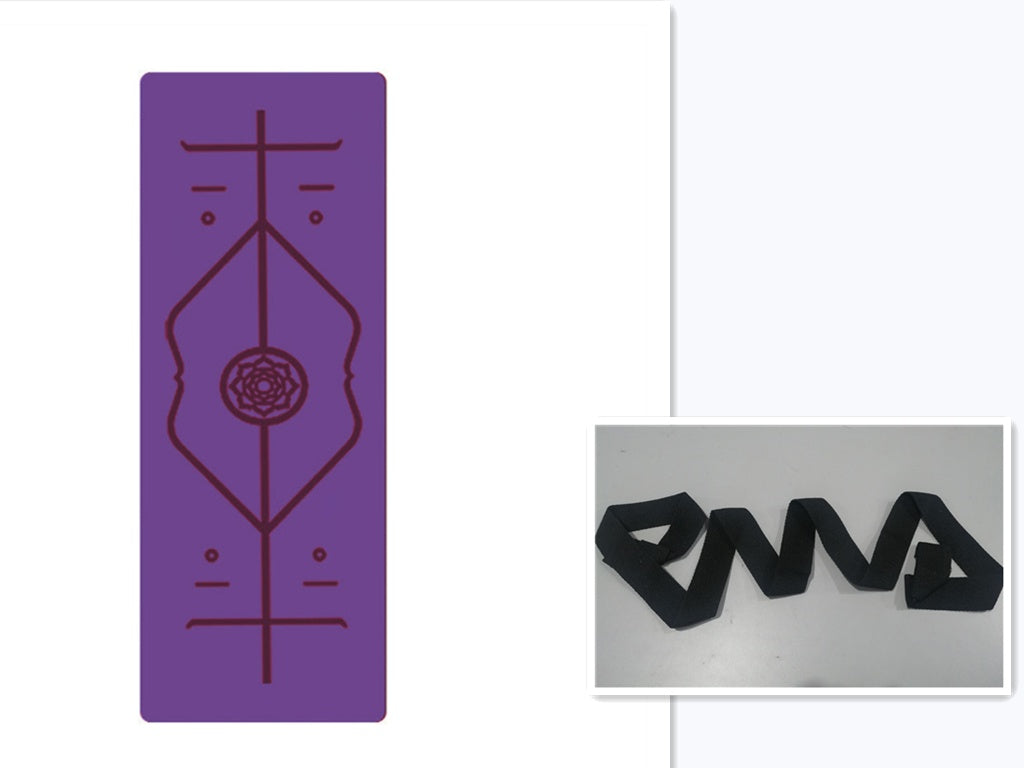 Non Slip TPE Yoga Mat Position