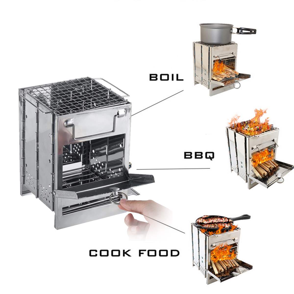 ightweight Camping Wood Stove