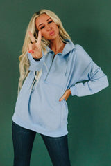 Wonderful World Half Zip Pullover