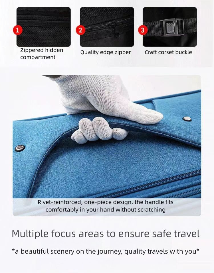 waterproof oxford cloth suitcase