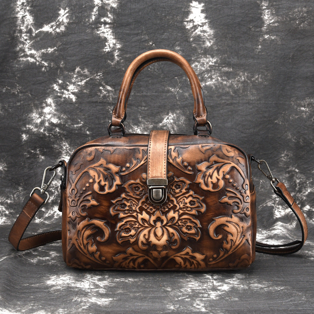 Crossbody Hand-rubbed