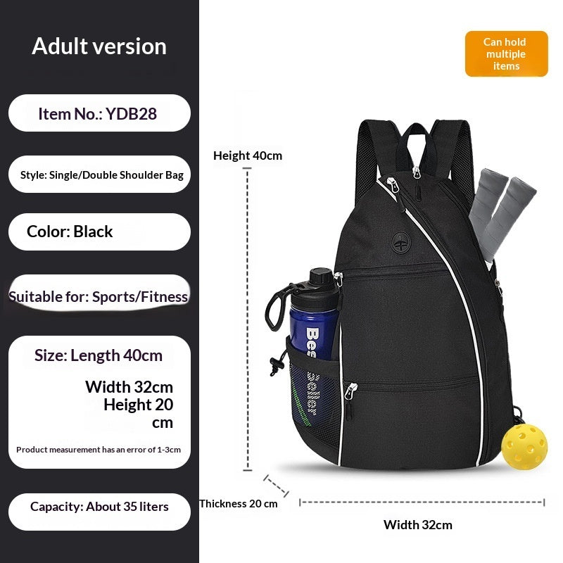 large capacity pickleball bag