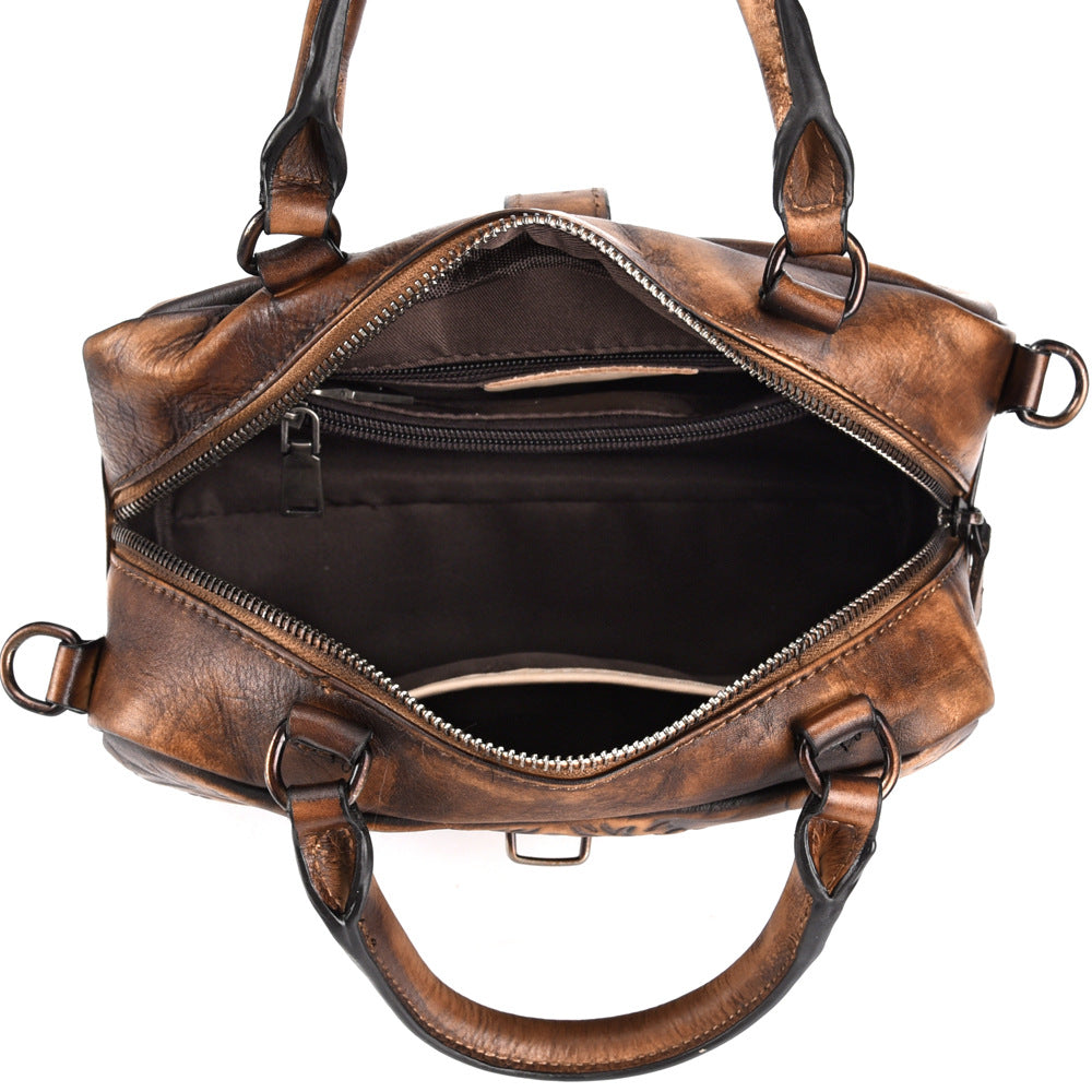 Crossbody Hand-rubbed
