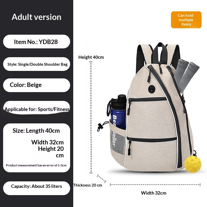 large capacity pickleball bag