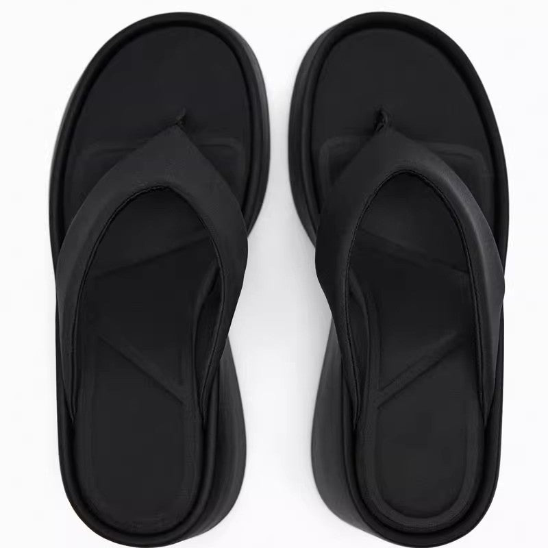 High-heeled Fashionable Thick-soled Non-slip Beach Shoes