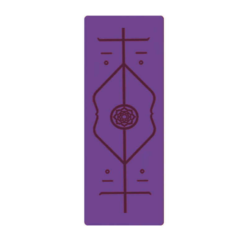 Non Slip TPE Yoga Mat Position