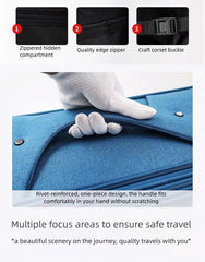 waterproof oxford cloth suitcase