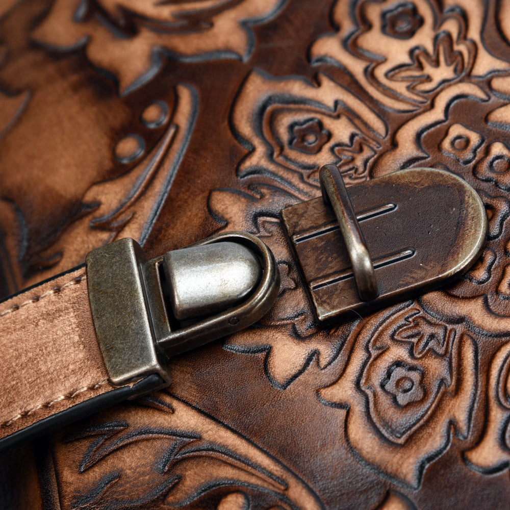 Crossbody Hand-rubbed