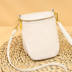 leather mobile phone crossbody bag