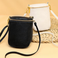 leather mobile phone crossbody bag