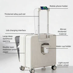 20 inch compact wheeled travel bag